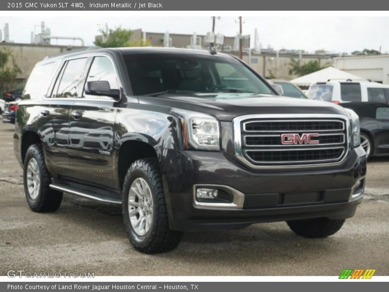 Iridium Metallic / Jet Black 2015 GMC Yukon SLT 4WD