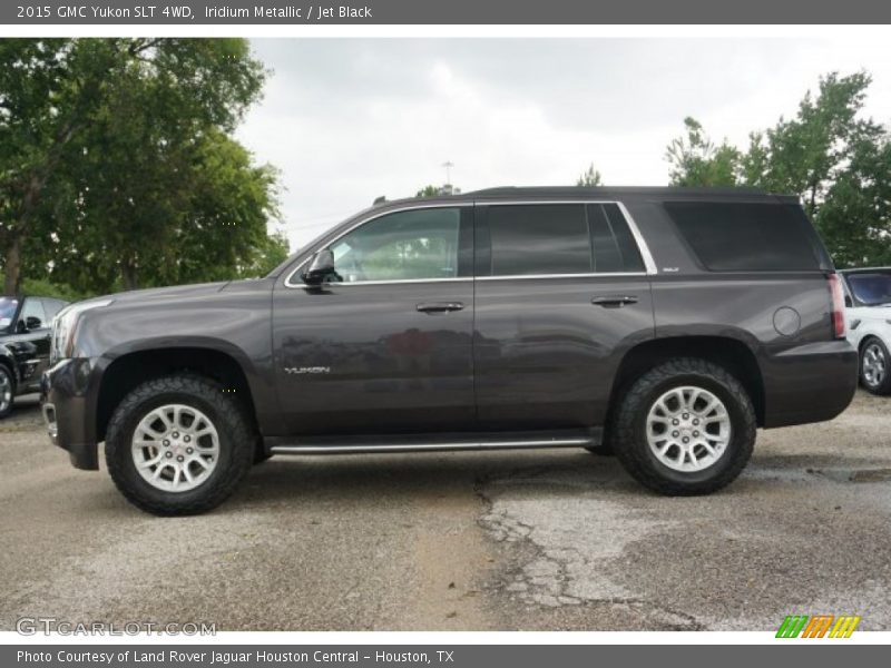 Iridium Metallic / Jet Black 2015 GMC Yukon SLT 4WD