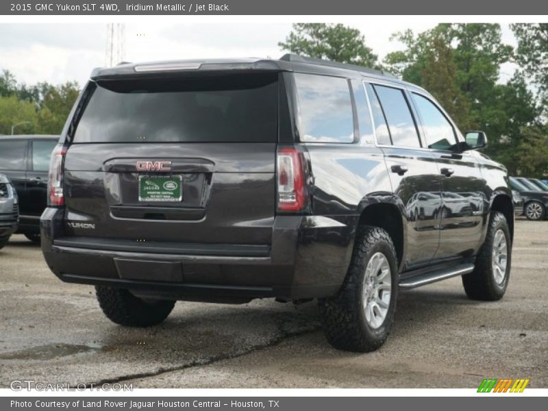 Iridium Metallic / Jet Black 2015 GMC Yukon SLT 4WD