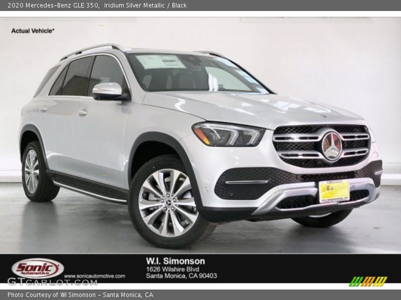 Iridium Silver Metallic / Black 2020 Mercedes-Benz GLE 350