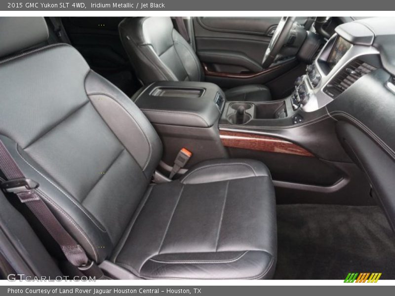 Iridium Metallic / Jet Black 2015 GMC Yukon SLT 4WD