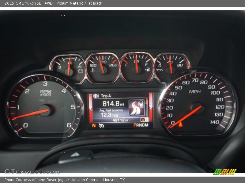 Iridium Metallic / Jet Black 2015 GMC Yukon SLT 4WD