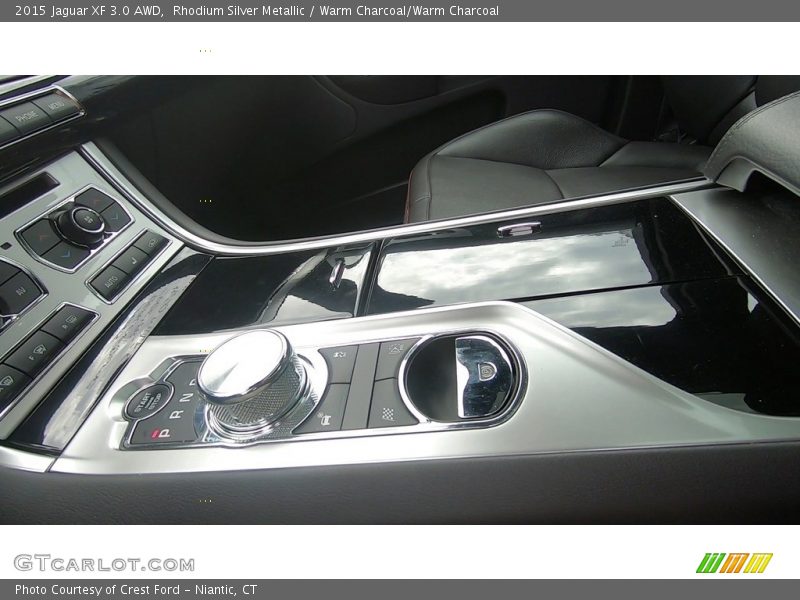 Rhodium Silver Metallic / Warm Charcoal/Warm Charcoal 2015 Jaguar XF 3.0 AWD