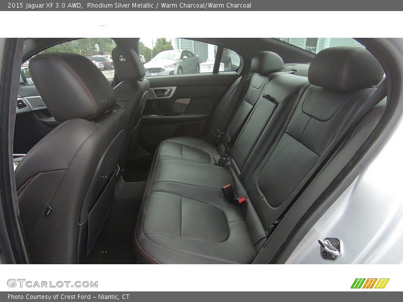 Rhodium Silver Metallic / Warm Charcoal/Warm Charcoal 2015 Jaguar XF 3.0 AWD
