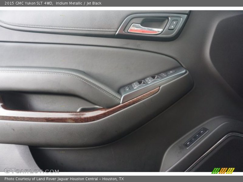 Iridium Metallic / Jet Black 2015 GMC Yukon SLT 4WD