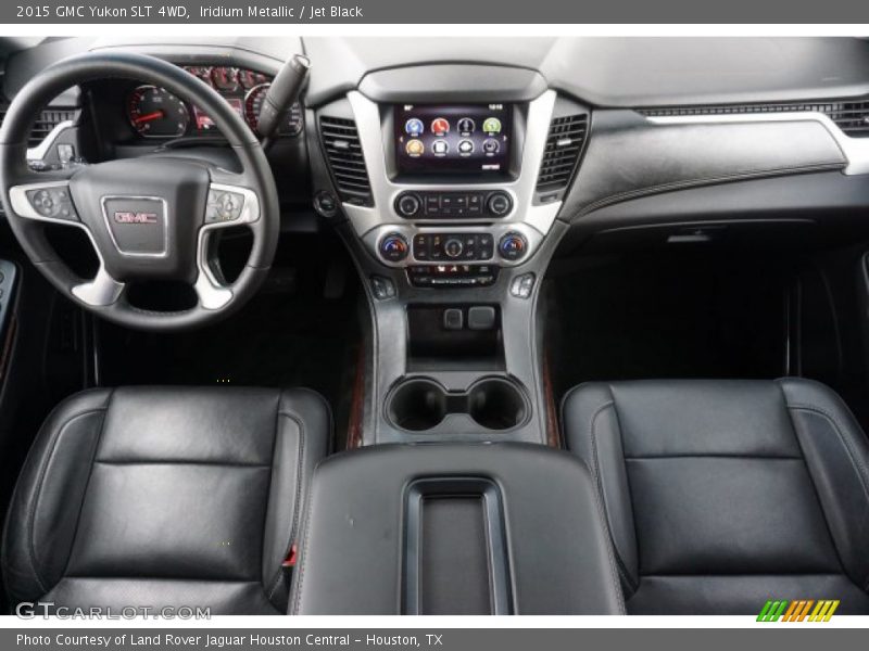 Iridium Metallic / Jet Black 2015 GMC Yukon SLT 4WD