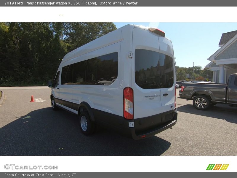 Oxford White / Pewter 2019 Ford Transit Passenger Wagon XL 350 HR Long