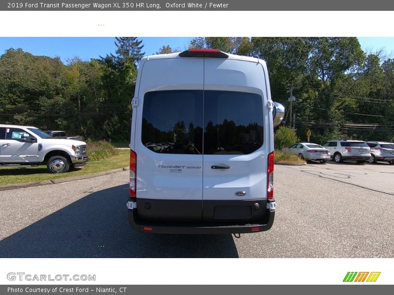 Oxford White / Pewter 2019 Ford Transit Passenger Wagon XL 350 HR Long