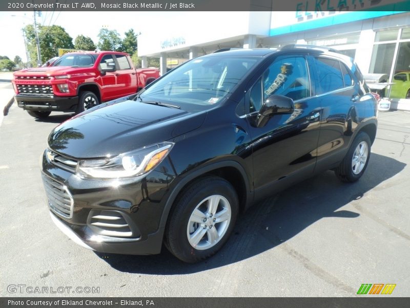 Mosaic Black Metallic / Jet Black 2020 Chevrolet Trax LT AWD