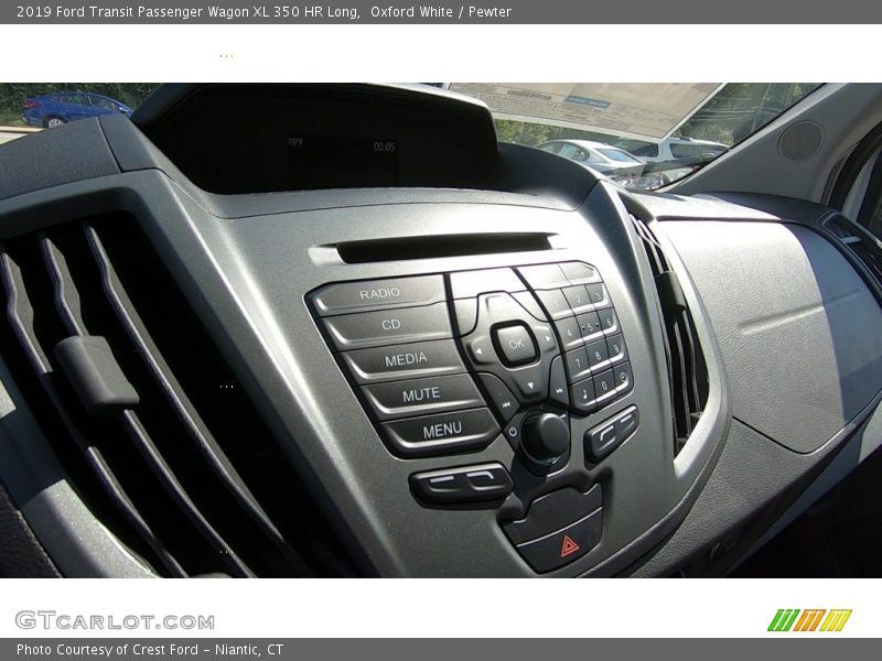 Oxford White / Pewter 2019 Ford Transit Passenger Wagon XL 350 HR Long