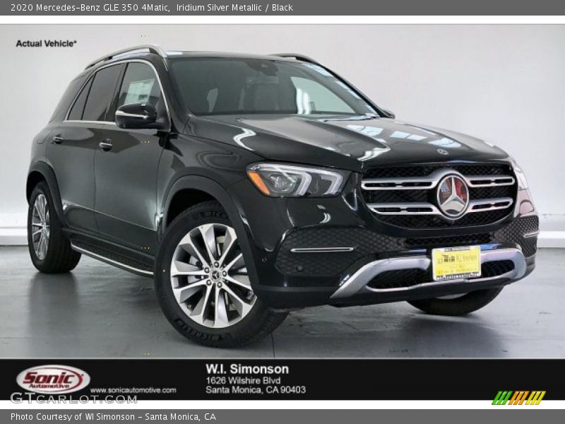 Iridium Silver Metallic / Black 2020 Mercedes-Benz GLE 350 4Matic