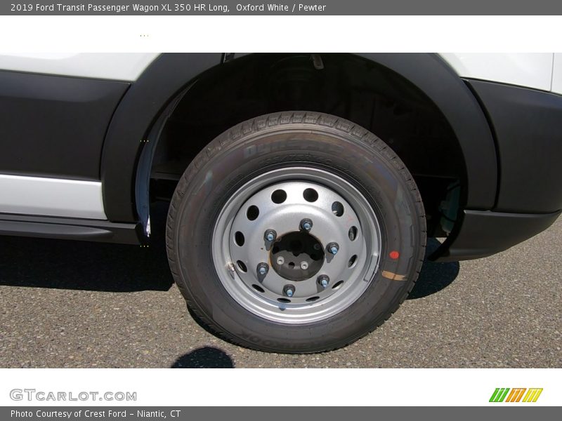 Oxford White / Pewter 2019 Ford Transit Passenger Wagon XL 350 HR Long