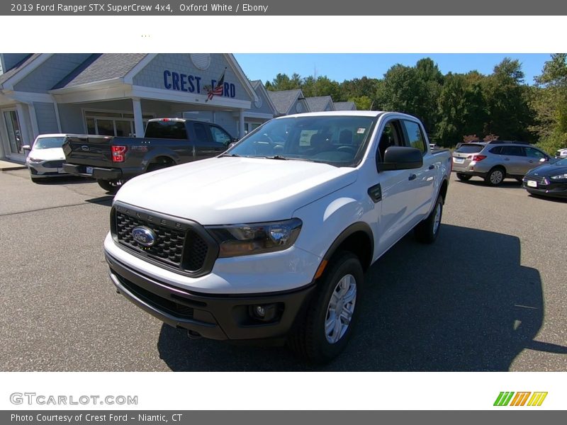 Oxford White / Ebony 2019 Ford Ranger STX SuperCrew 4x4