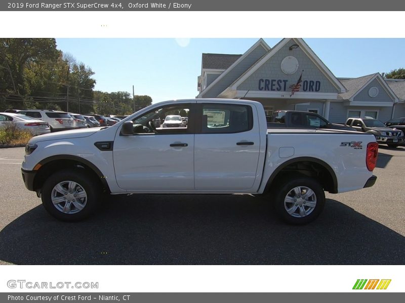 Oxford White / Ebony 2019 Ford Ranger STX SuperCrew 4x4