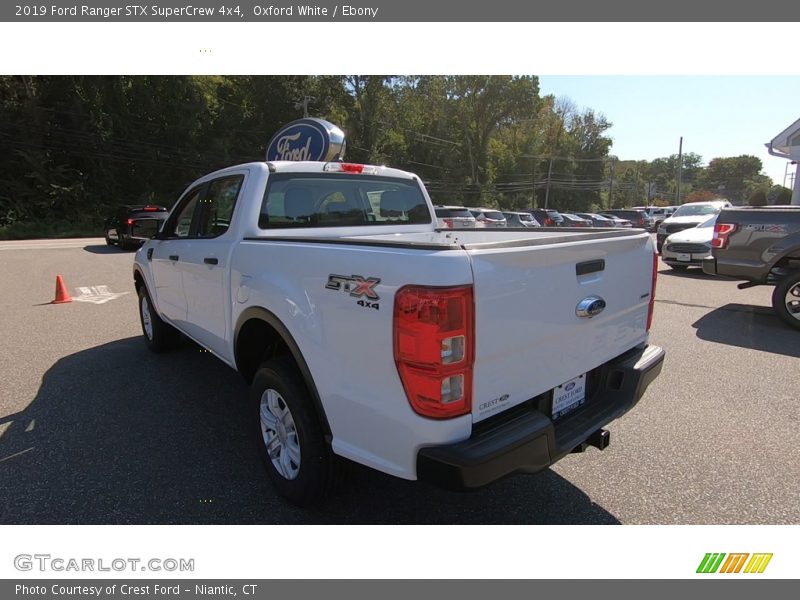 Oxford White / Ebony 2019 Ford Ranger STX SuperCrew 4x4
