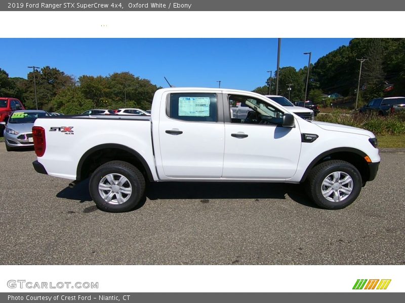 Oxford White / Ebony 2019 Ford Ranger STX SuperCrew 4x4
