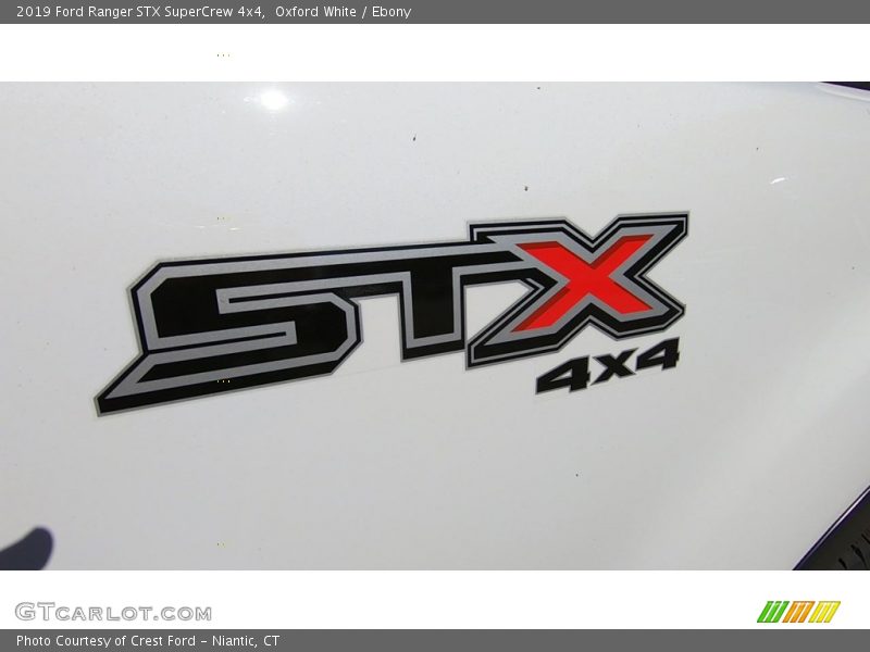 Oxford White / Ebony 2019 Ford Ranger STX SuperCrew 4x4