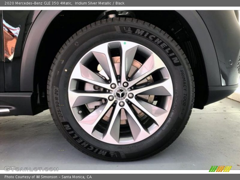 Iridium Silver Metallic / Black 2020 Mercedes-Benz GLE 350 4Matic