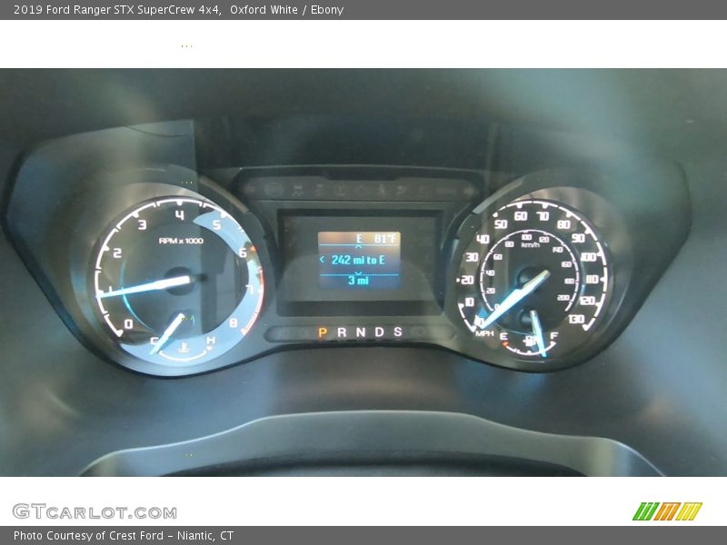 Oxford White / Ebony 2019 Ford Ranger STX SuperCrew 4x4