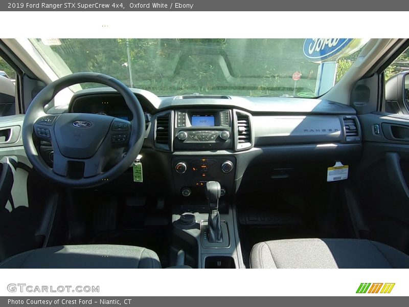 Oxford White / Ebony 2019 Ford Ranger STX SuperCrew 4x4