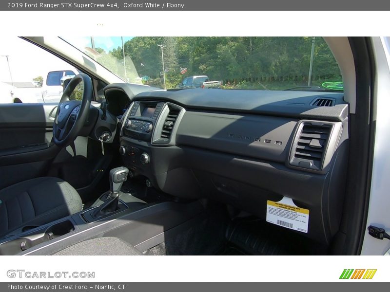 Oxford White / Ebony 2019 Ford Ranger STX SuperCrew 4x4