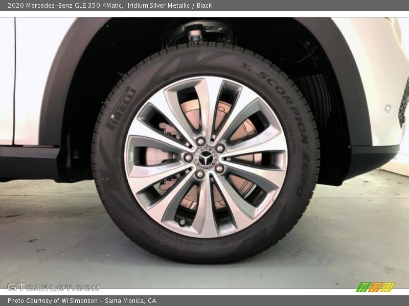 Iridium Silver Metallic / Black 2020 Mercedes-Benz GLE 350 4Matic
