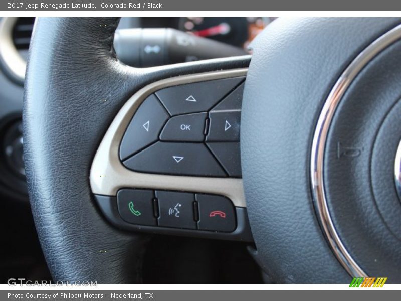 Colorado Red / Black 2017 Jeep Renegade Latitude