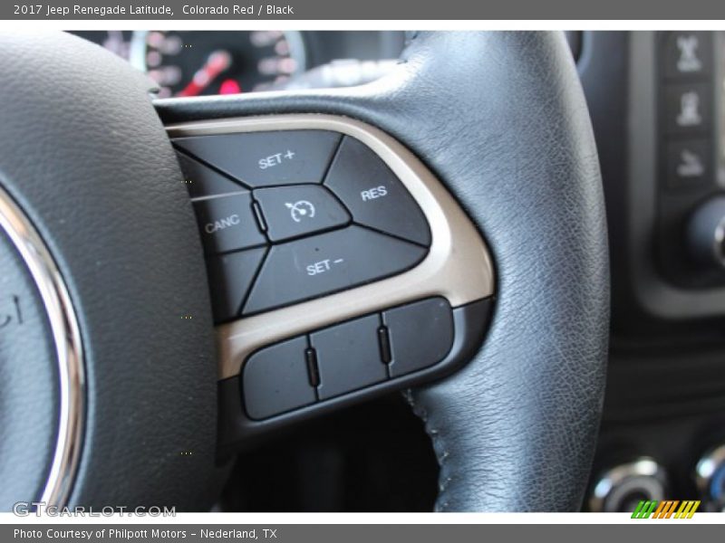 Colorado Red / Black 2017 Jeep Renegade Latitude