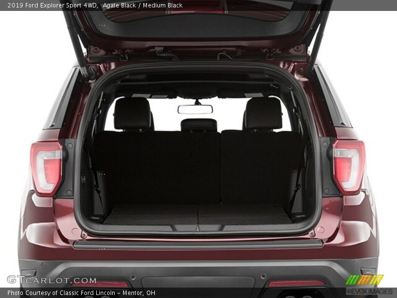 Agate Black / Medium Black 2019 Ford Explorer Sport 4WD