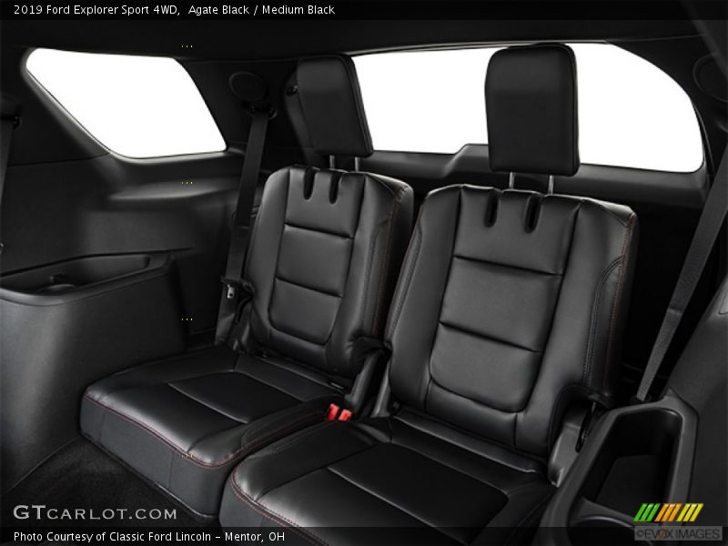 Agate Black / Medium Black 2019 Ford Explorer Sport 4WD