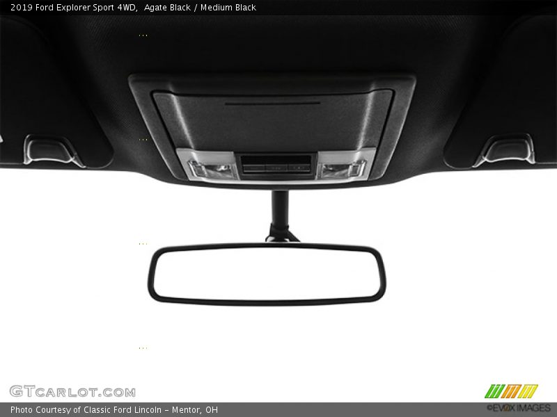 Agate Black / Medium Black 2019 Ford Explorer Sport 4WD