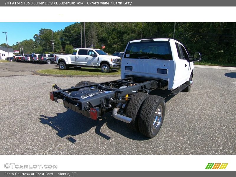 Oxford White / Earth Gray 2019 Ford F350 Super Duty XL SuperCab 4x4