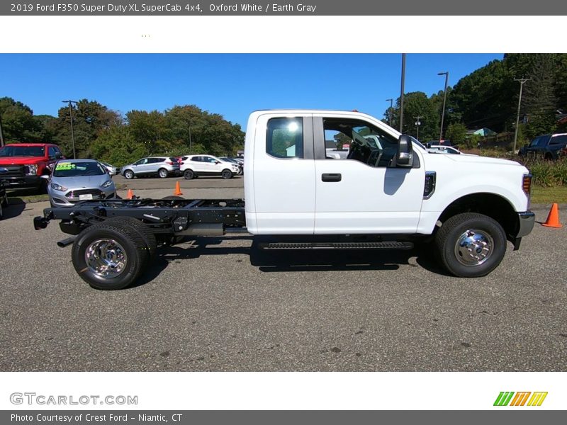 Oxford White / Earth Gray 2019 Ford F350 Super Duty XL SuperCab 4x4