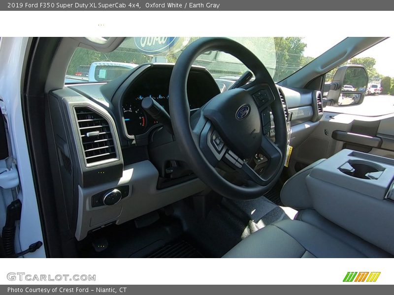 Oxford White / Earth Gray 2019 Ford F350 Super Duty XL SuperCab 4x4