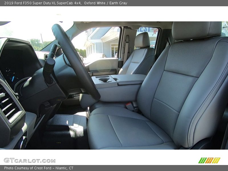 Oxford White / Earth Gray 2019 Ford F350 Super Duty XL SuperCab 4x4