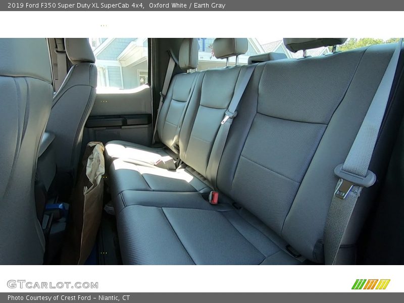 Oxford White / Earth Gray 2019 Ford F350 Super Duty XL SuperCab 4x4