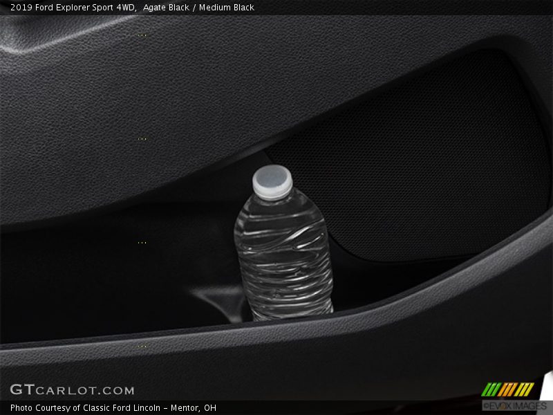 Agate Black / Medium Black 2019 Ford Explorer Sport 4WD