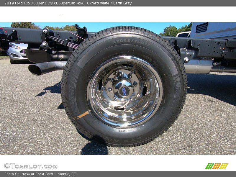 Oxford White / Earth Gray 2019 Ford F350 Super Duty XL SuperCab 4x4