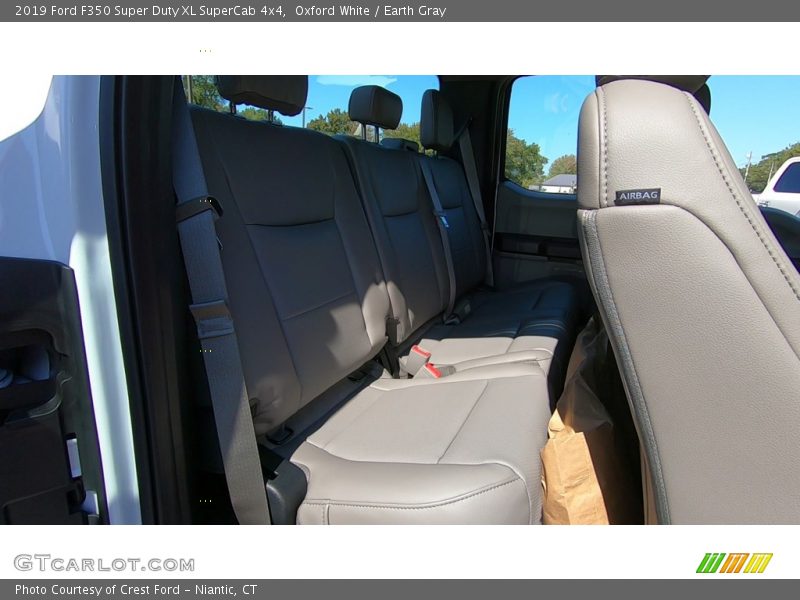 Oxford White / Earth Gray 2019 Ford F350 Super Duty XL SuperCab 4x4