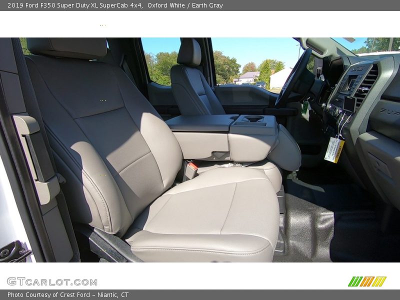 Oxford White / Earth Gray 2019 Ford F350 Super Duty XL SuperCab 4x4