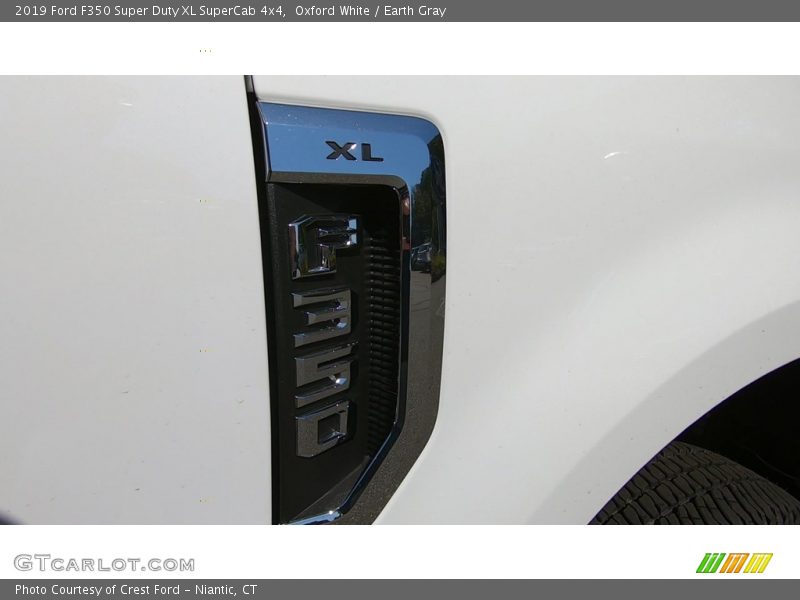 Oxford White / Earth Gray 2019 Ford F350 Super Duty XL SuperCab 4x4