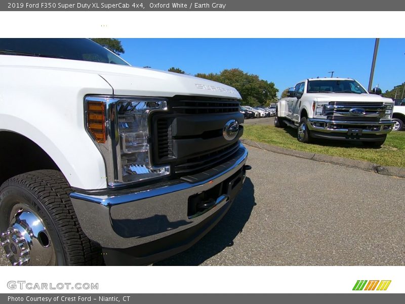 Oxford White / Earth Gray 2019 Ford F350 Super Duty XL SuperCab 4x4