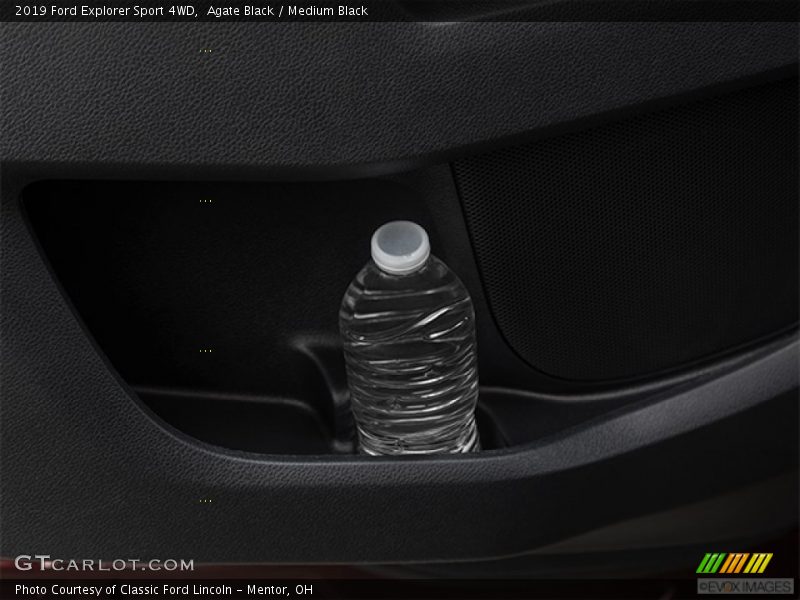 Agate Black / Medium Black 2019 Ford Explorer Sport 4WD
