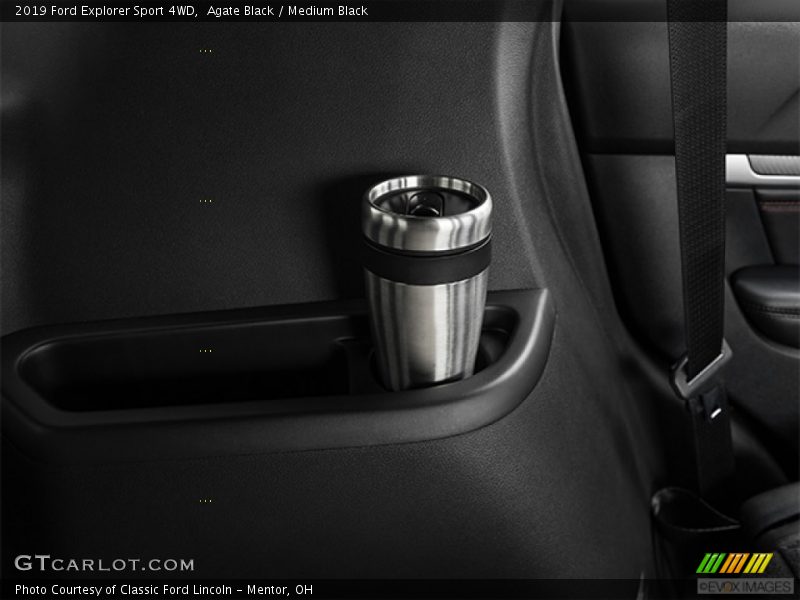 Agate Black / Medium Black 2019 Ford Explorer Sport 4WD