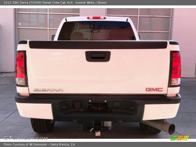 Summit White / Ebony 2012 GMC Sierra 2500HD Denali Crew Cab 4x4