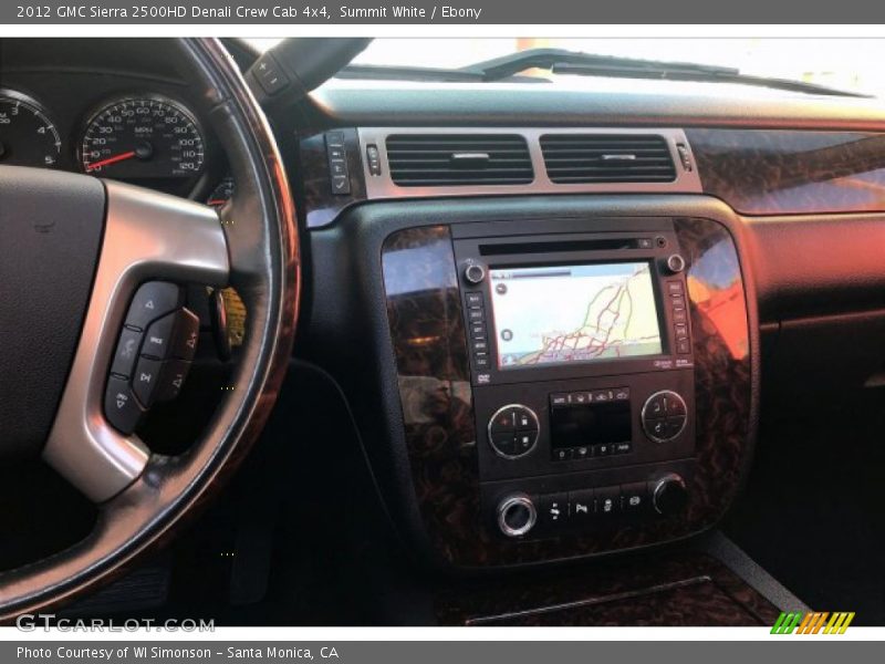 Summit White / Ebony 2012 GMC Sierra 2500HD Denali Crew Cab 4x4