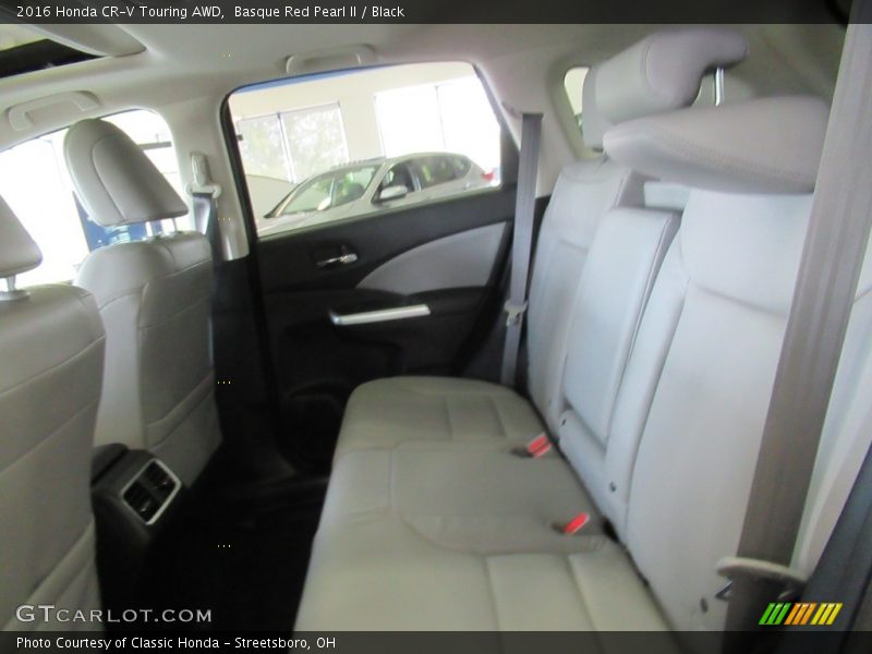 Basque Red Pearl II / Black 2016 Honda CR-V Touring AWD