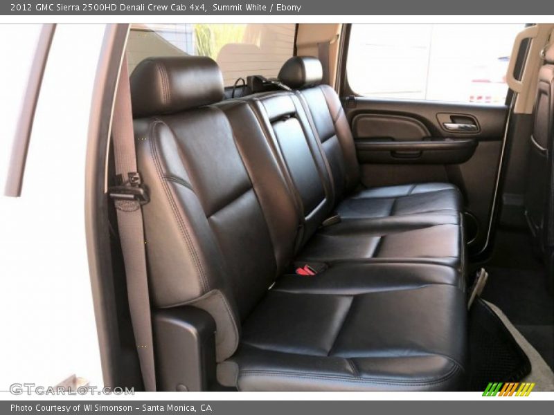 Summit White / Ebony 2012 GMC Sierra 2500HD Denali Crew Cab 4x4
