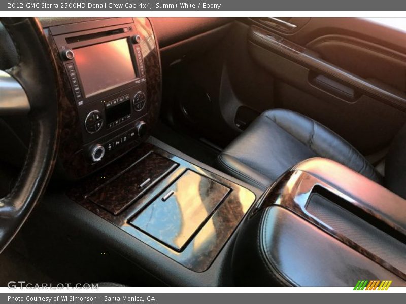 Summit White / Ebony 2012 GMC Sierra 2500HD Denali Crew Cab 4x4