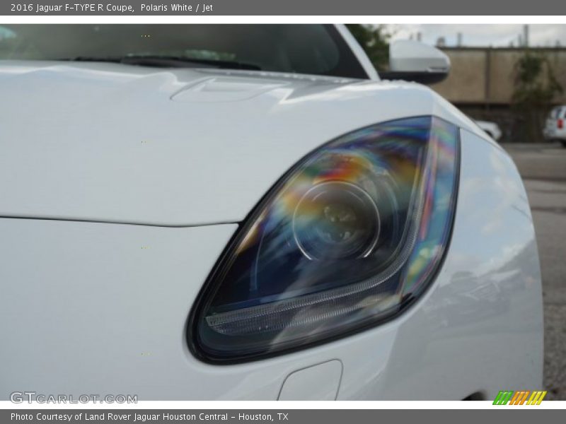 Polaris White / Jet 2016 Jaguar F-TYPE R Coupe
